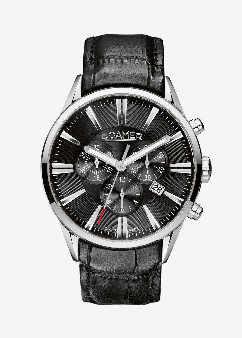 Roamer Superior Chrono Black Watch