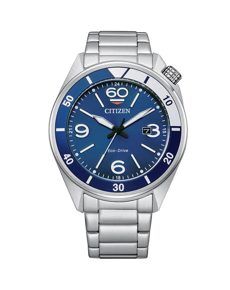 Citizen eco drive blue dial online watch