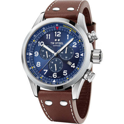 TW Steel Volante Chrono Blue Dial Watch