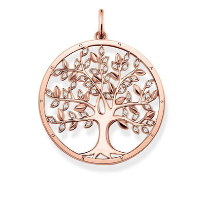 Thomas Sabo Tree of Love Rose Gold Pendant