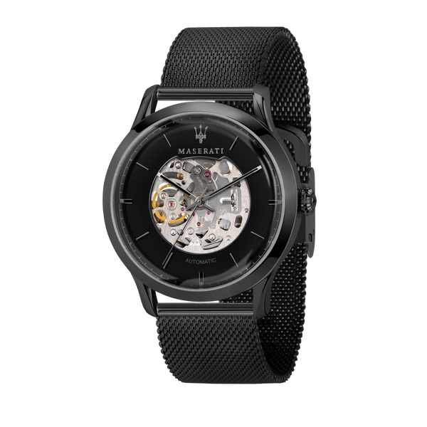 Maserati Ricordo 42mm Automatic Black Mesh Watch – Watch Direct