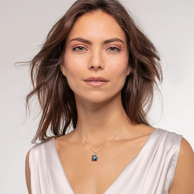 Thomas Sabo Magic Stones Aquamarine Star Necklace