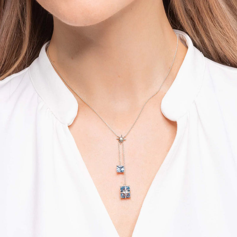 Thomas Sabo Necklace Blue Stones