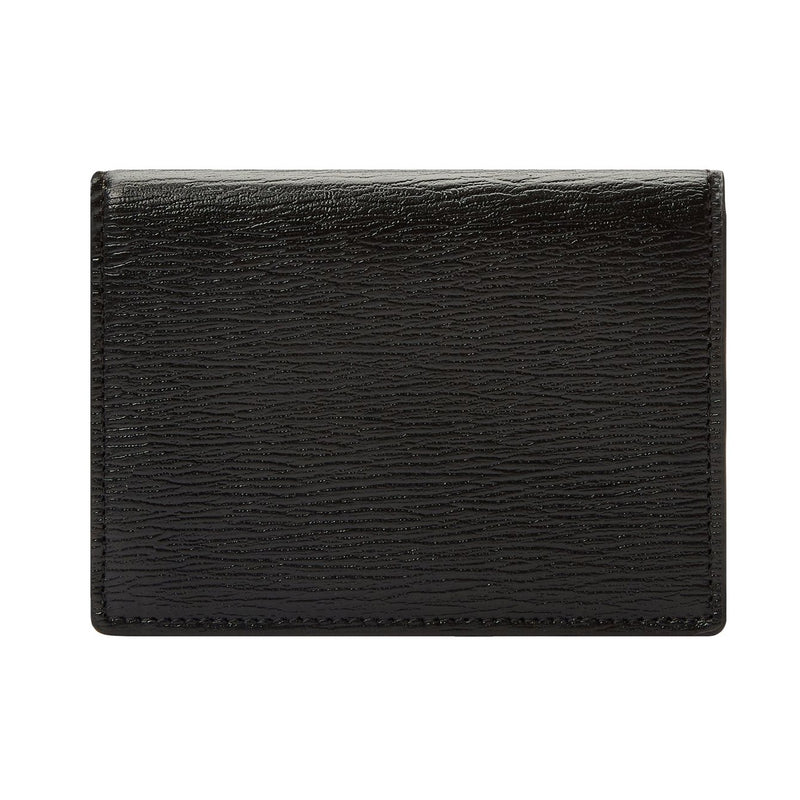 Wolf Logo Gusset Card Case Black 774402