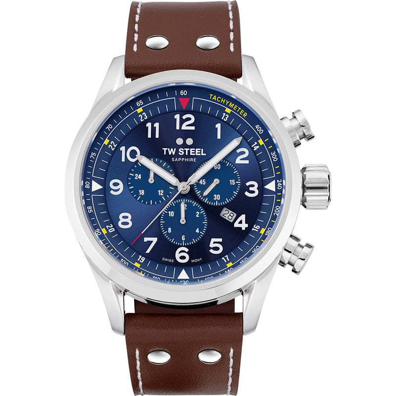 TW Steel Volante Chrono Blue Dial Watch