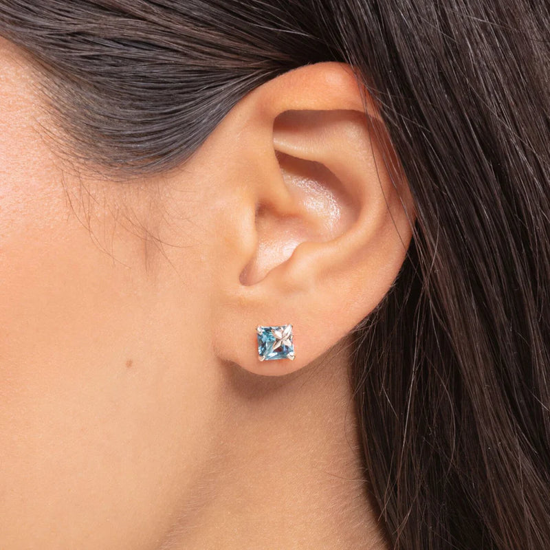 Thomas Sabo Ear Studs Blue Stone TH2116AQ