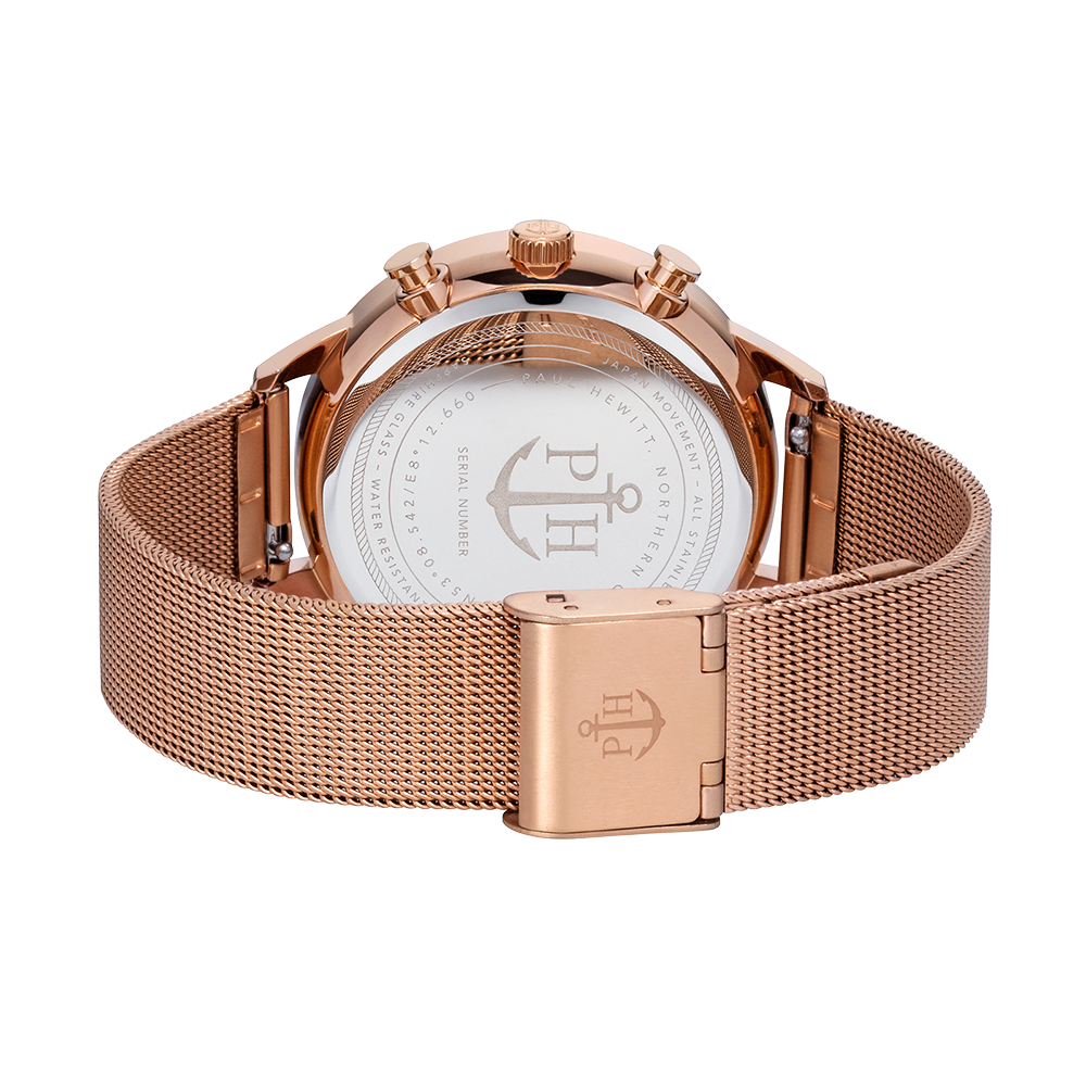 Stainless Steel Paul Hewitt Damenuhr Rose Gold Ladies Watch PAUL