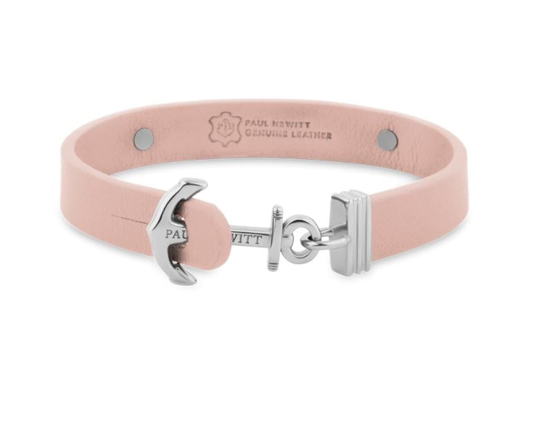 Paul Hewitt Signum Female Engraveable Silver / Nude Bracelet - L