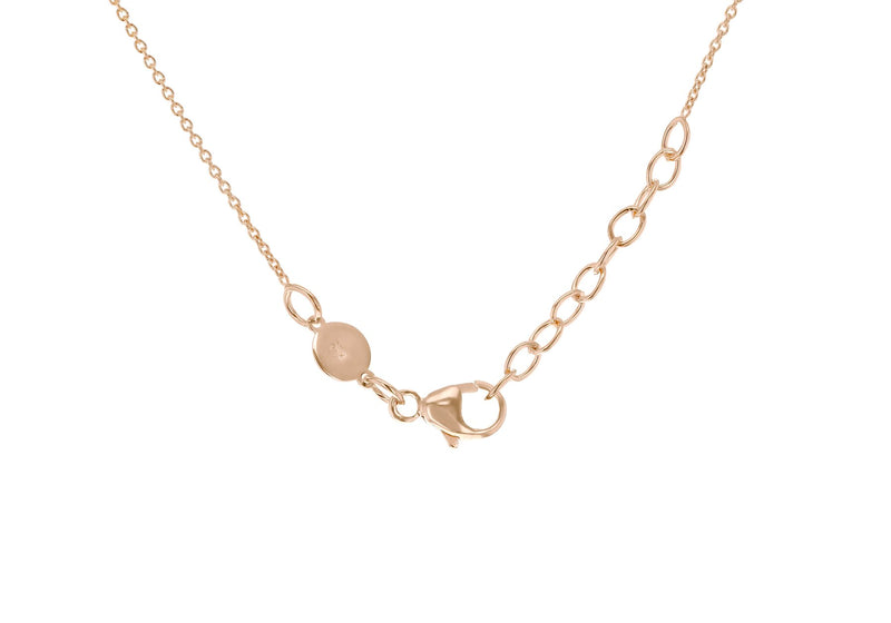 9k rose outlet gold necklace