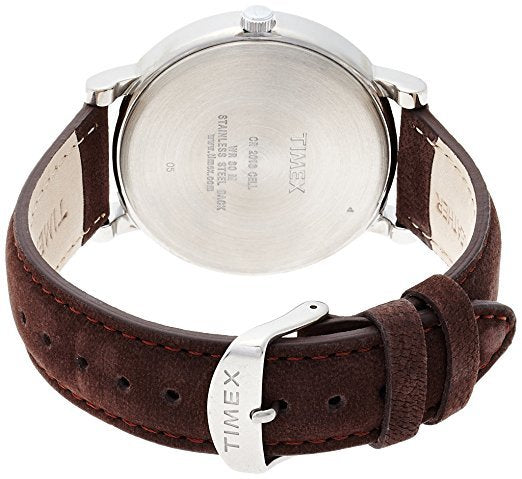 Timex Originals T2P526 Brown Leather Strap Mens Watch