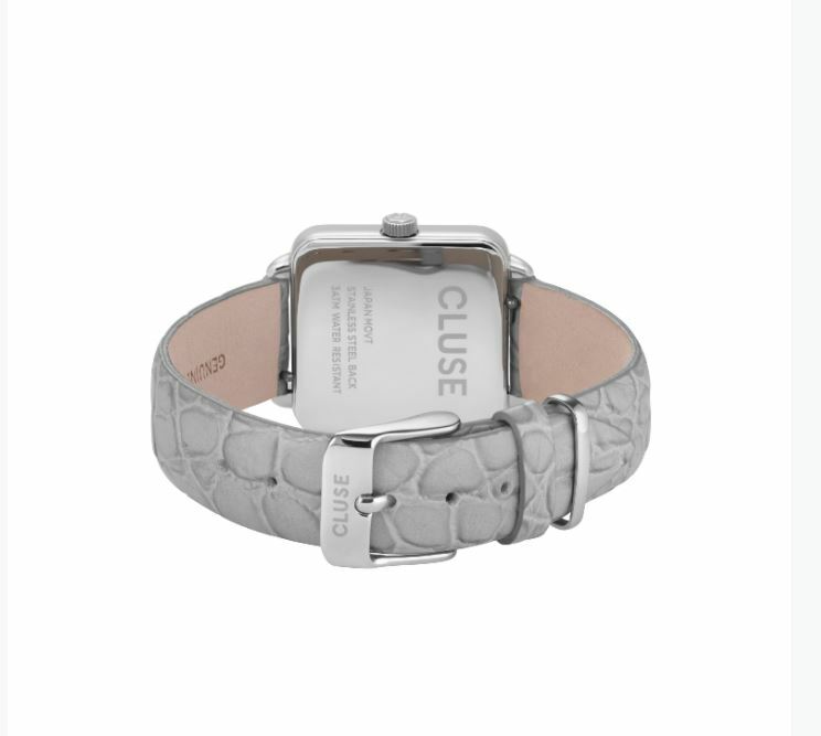 CLUSE La Tetragone Silver Watch CL60018