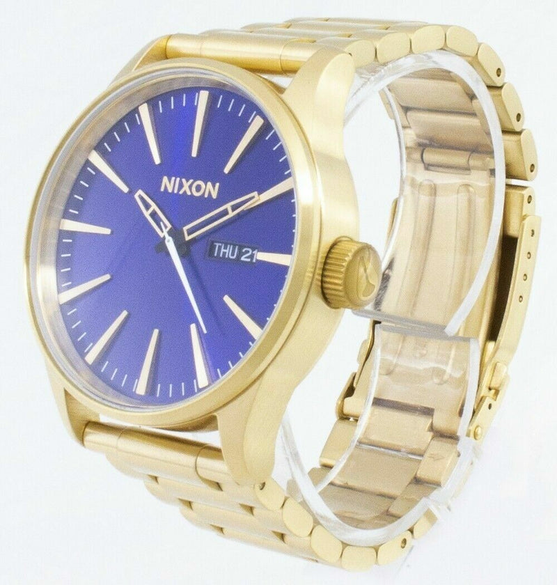 Nixon Sentry Ss A356-2735-00 Analog Quartz Mens Watch