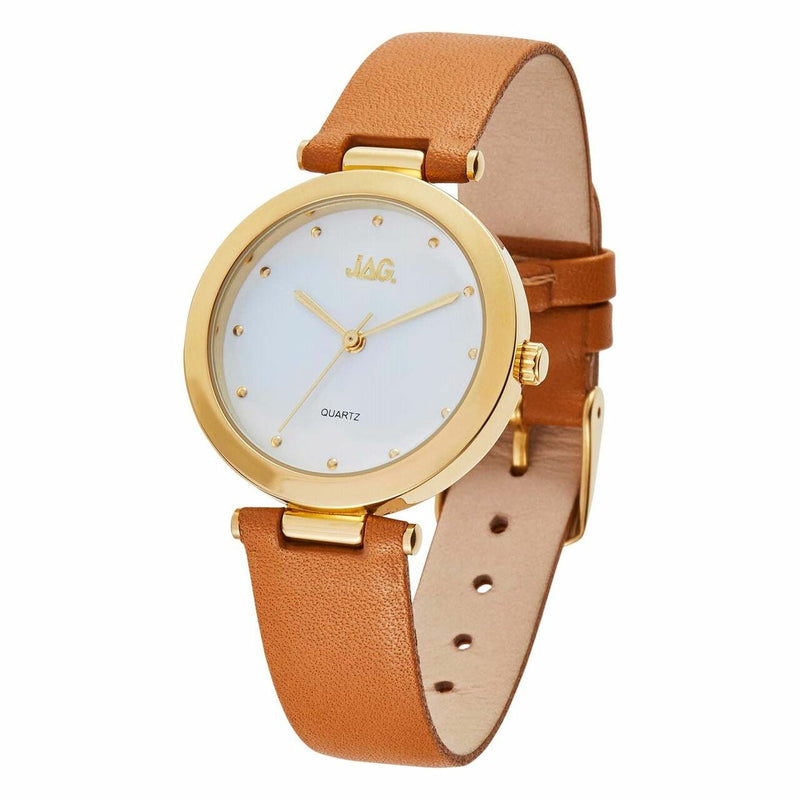 Jag Isla White Dial Womens Watch