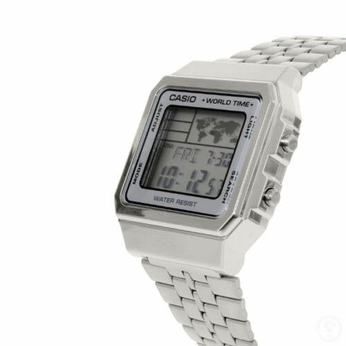 Casio Vintage Alarm World Time Digital Watch A500Wa-7Df