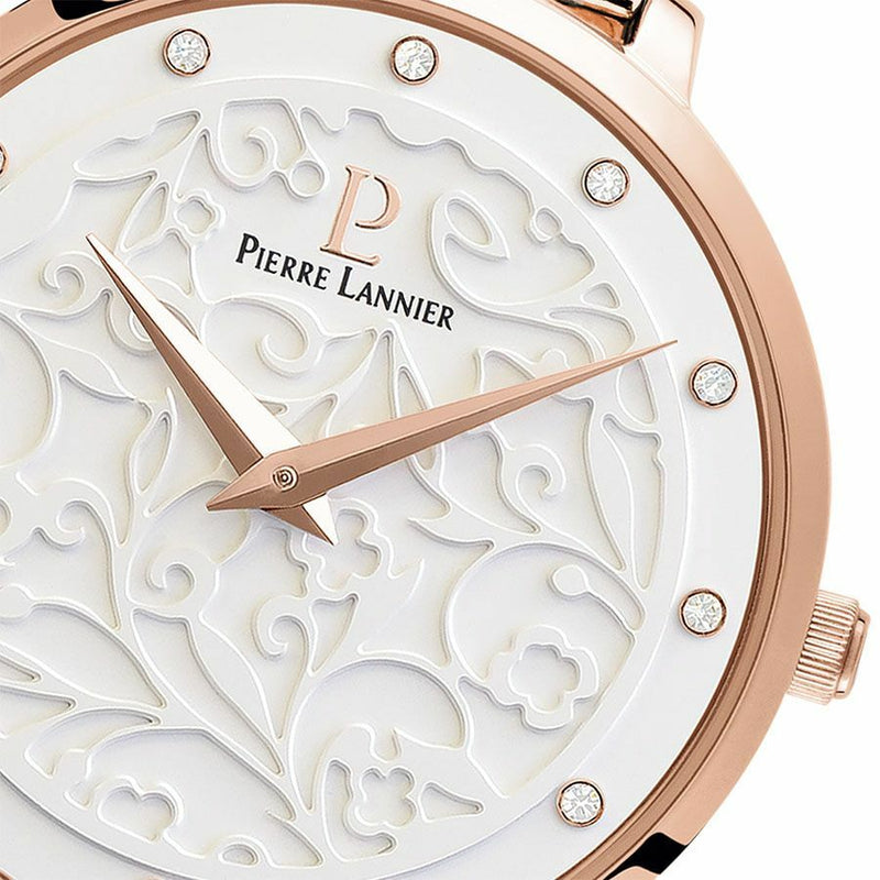 Pierre Lannier Eolia Gold White/Rose Gold Link Bracelet