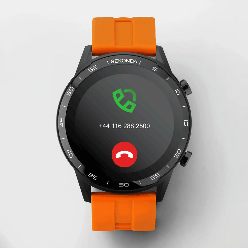 Sekonda orange watch best sale