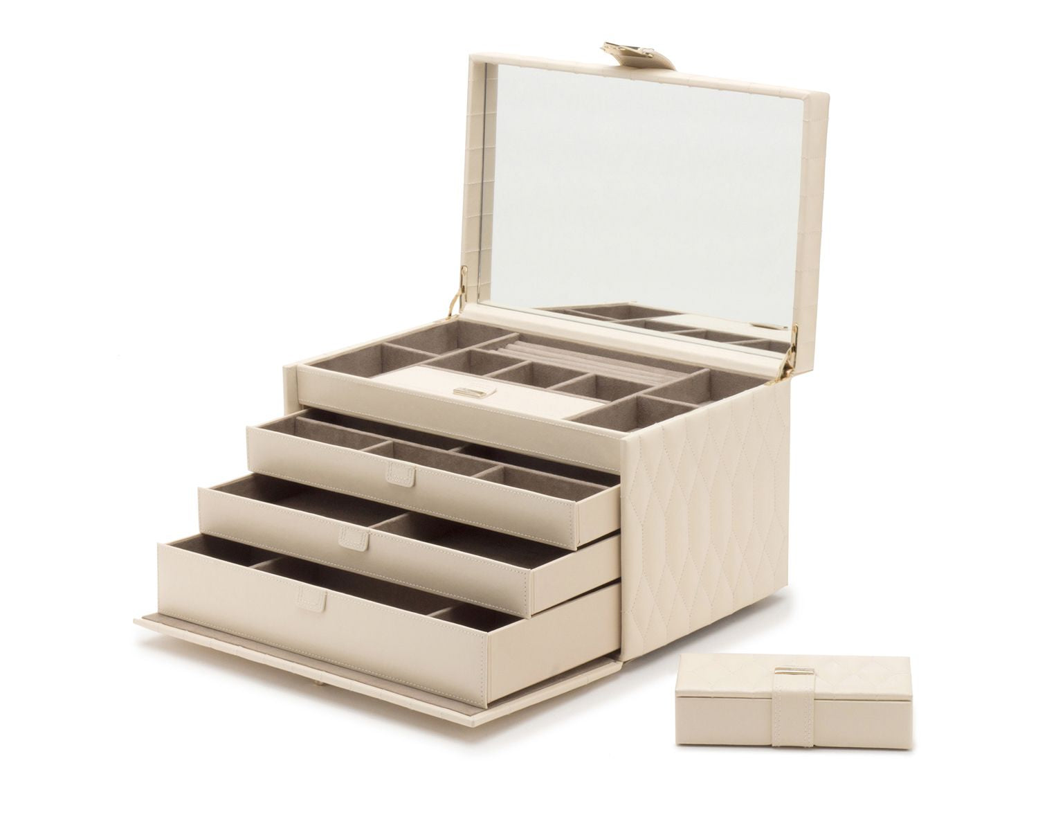 Wolf Caroline Large Jewellery Case
