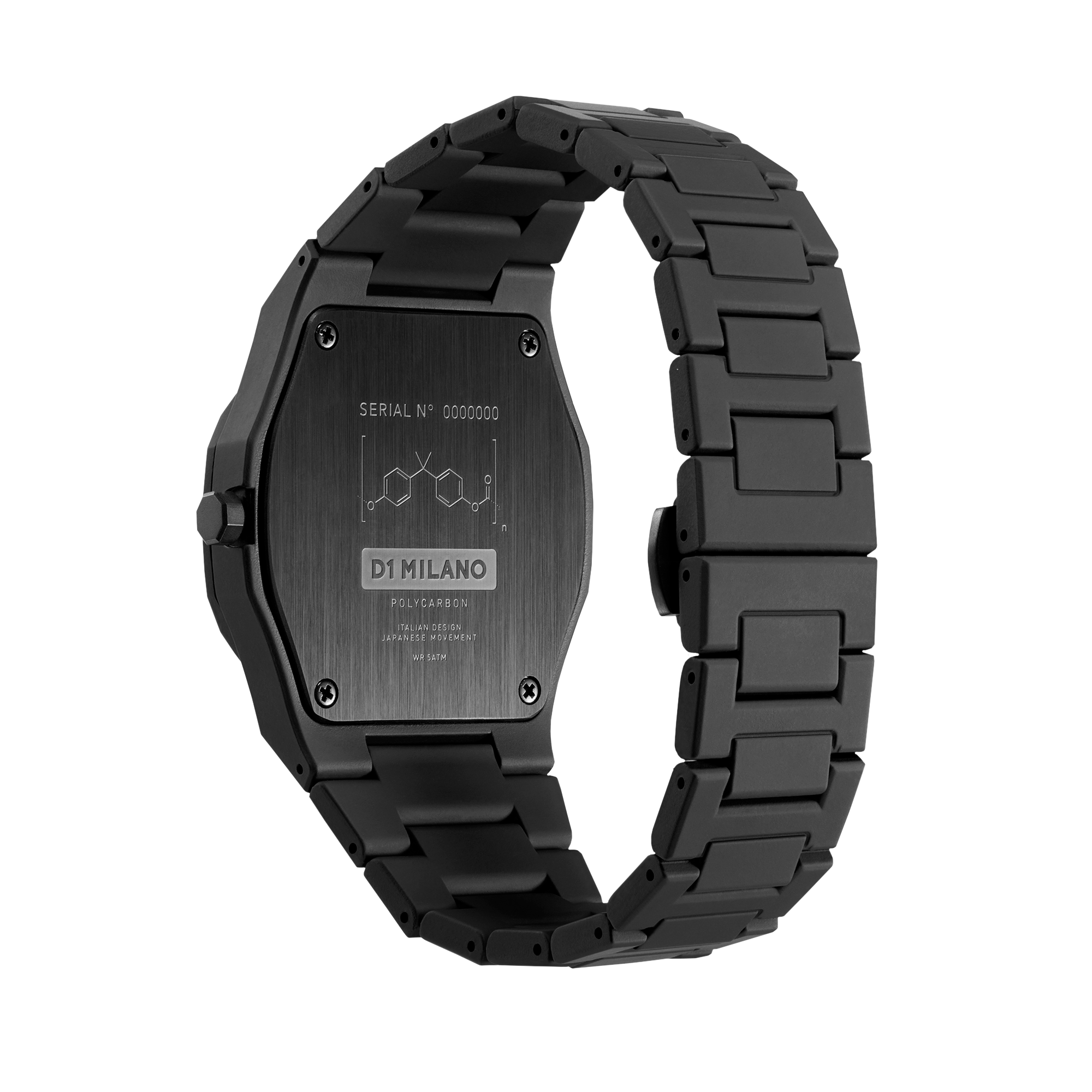 D1 Milano Polycarbonate Dawn Light Watch PCBJ12