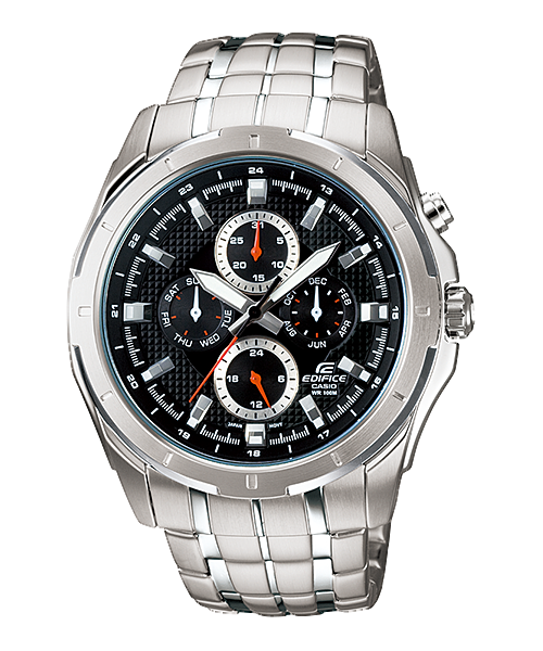 Casio Edifice Four Dials Show Series 100M Ef-328D-1Av, Ef328D