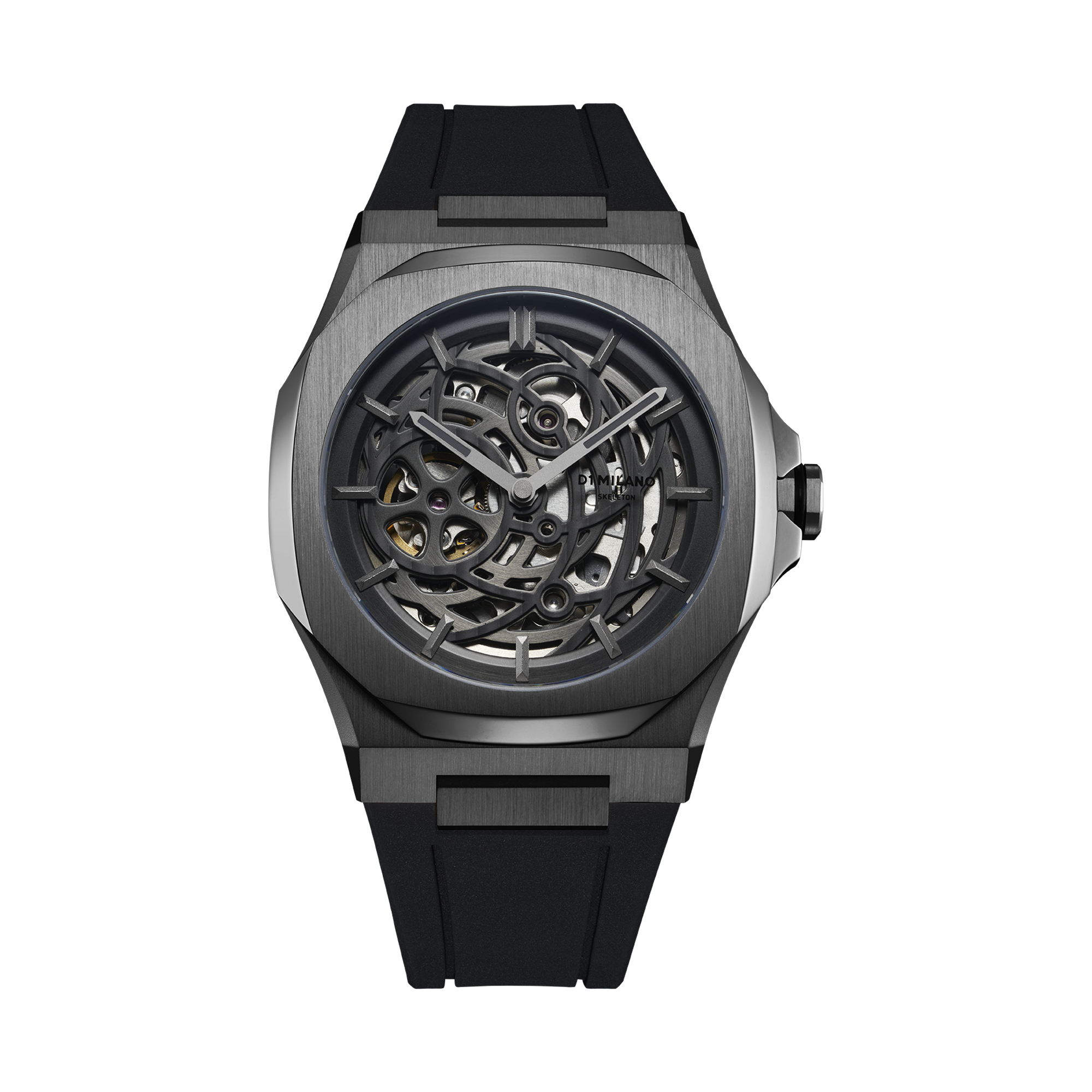 D1 Milano Gun Metal Automatic Watch SKRJ11