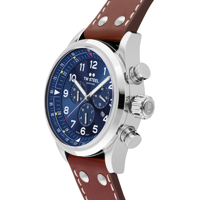 TW Steel Volante Chrono Blue Dial Watch