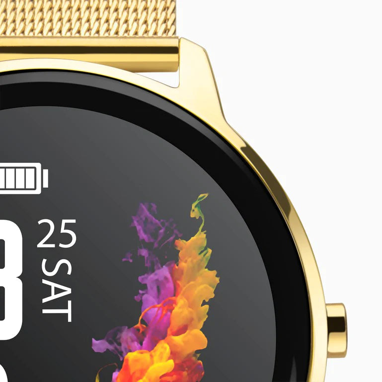 Sekonda Flex Gold Mesh Bracelet Smartwatch SK40527