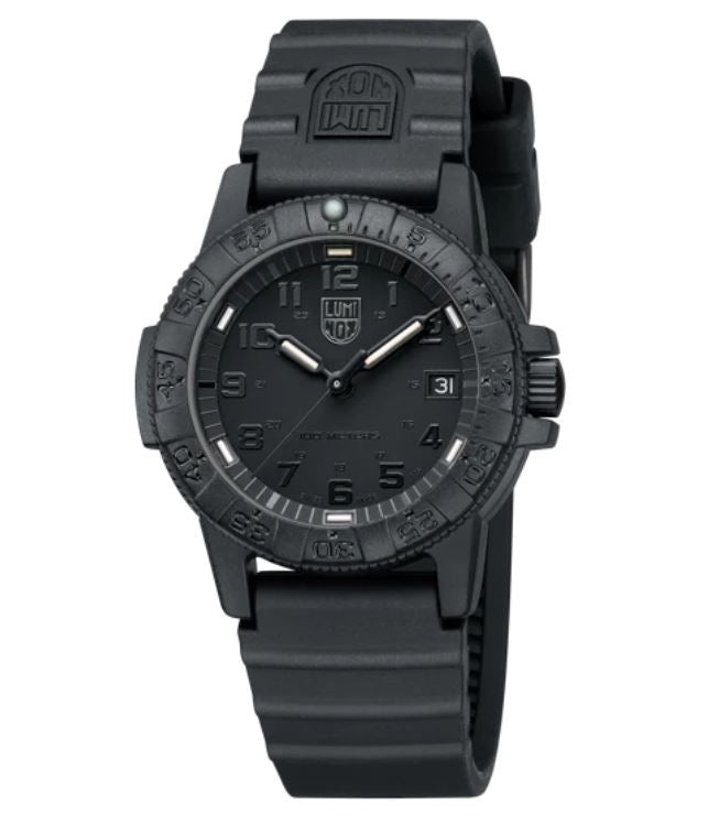 Luminox Sea Turtle 0300 Series Black Dial Mens Watch