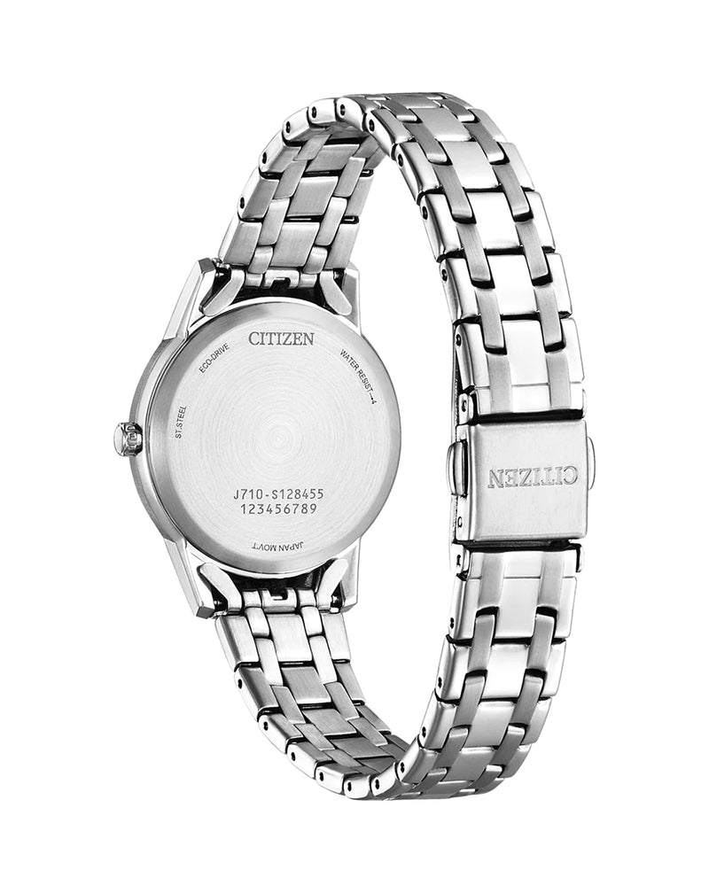 Citizen Eco Drive White Dial Womens Watch FE1240-81A
