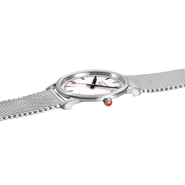 MONDAINE SIMPLY ELEGANT STAINLESS STEEL WATCH