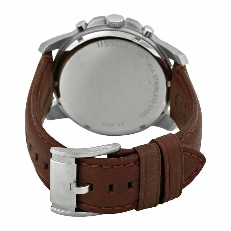 Fossil FS4735 Beige Dial Mens Watch