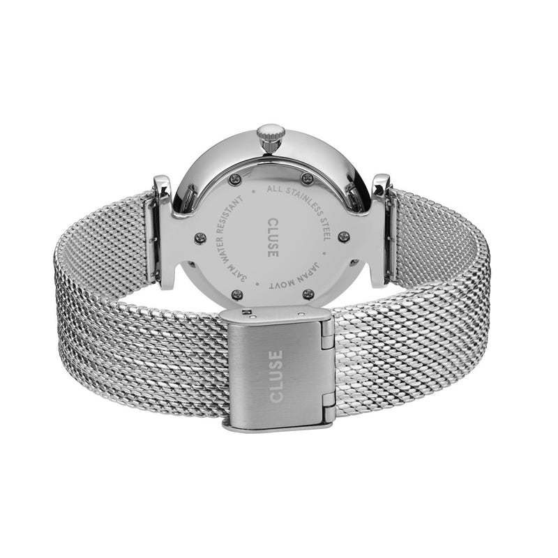CLUSE Triomphe Full Silver Mesh CW10402