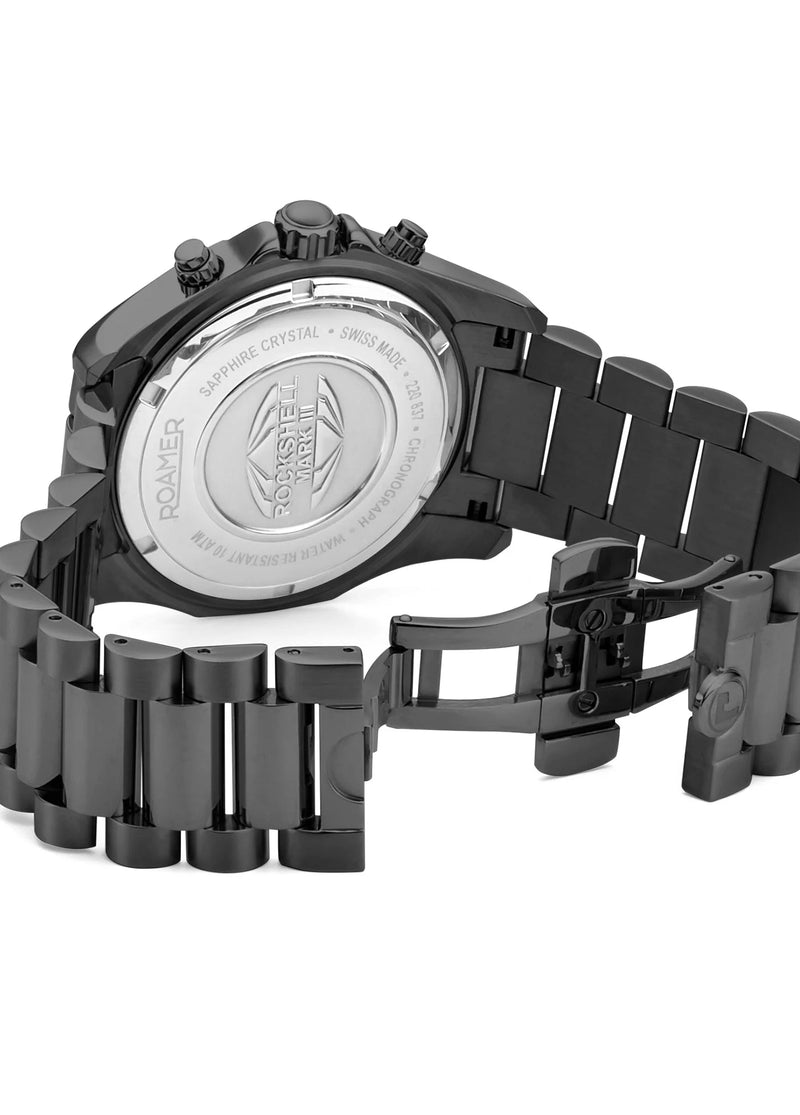 Roamer Rockshell Mark III Chrono Black Watch 220837 42 55 20