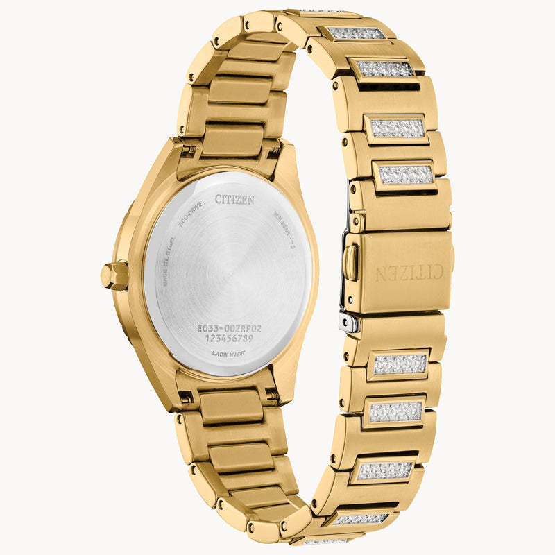 Citizen eco drive on sale women's watch gold