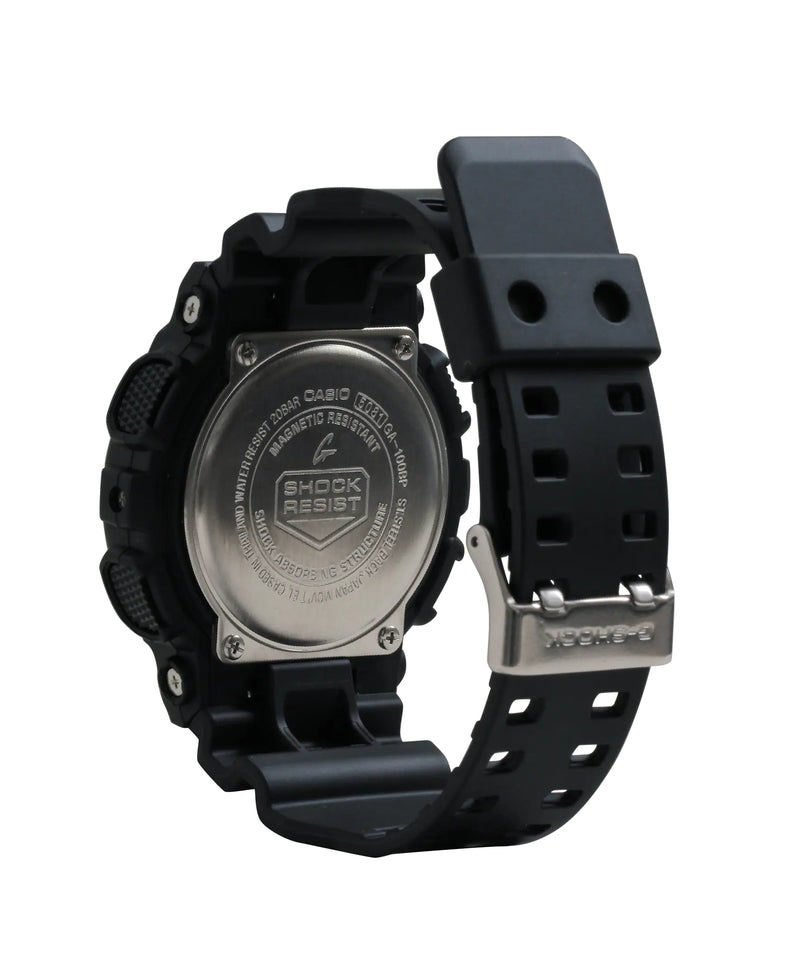 G-Shock Analog Digital Black Resin Band Watch GA100BP-1A