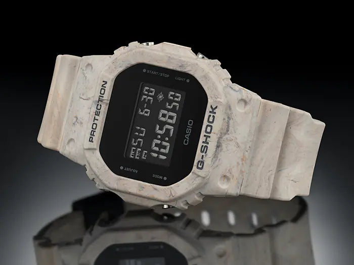 Baby-G Digital 5600 Series Marble Resin Band Watch DW5600WM-5D