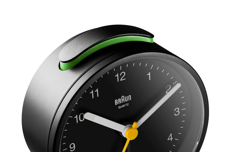 Braun Classic Analogue Alarm Clock Black