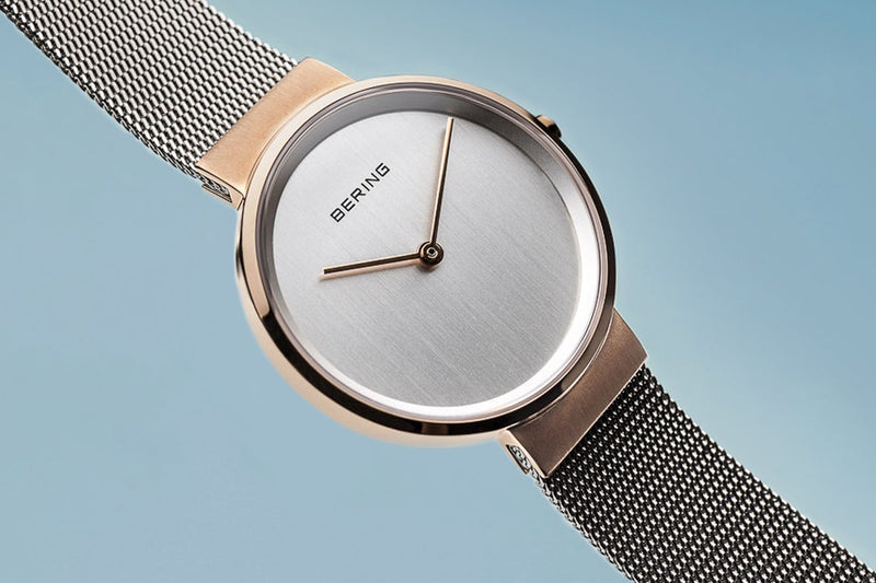 Bering Classic Brushed Rose Gold 31mm Watch