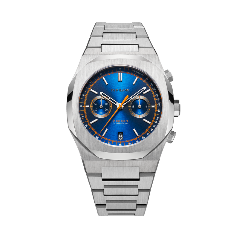 D1 Milano Royal Blue Cronografo Watch