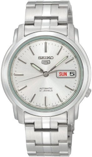 Seiko Series 5 Automatic Silver Dial Mens Watch