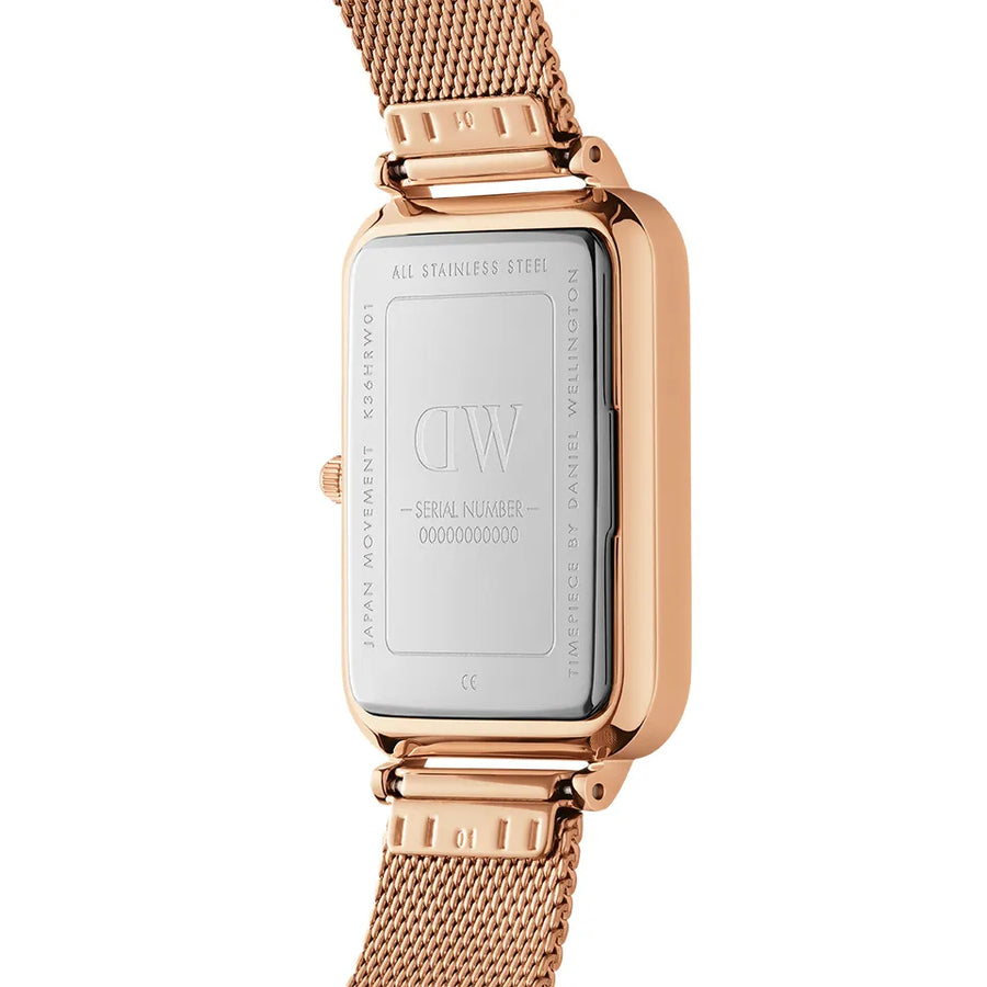 Daniel Wellington Quadro Pressed Melrose Womens Watch