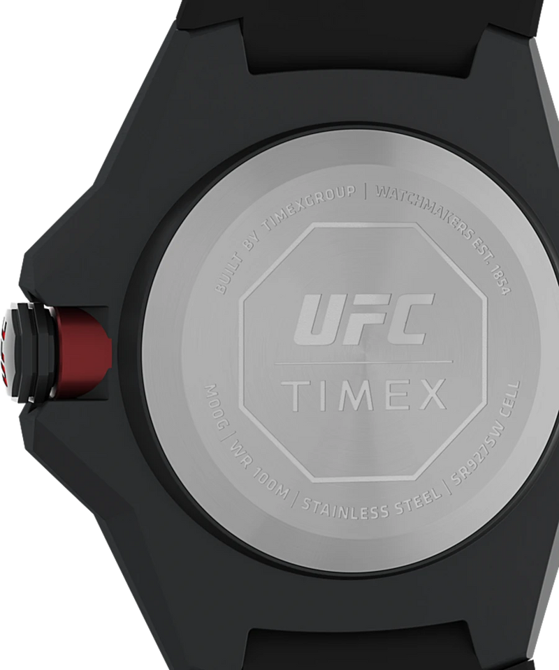 Timex UFC Pro 44mm Silicone Strap Watch TW2V57300
