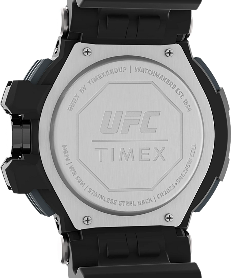Timex UFC Combat 53mm Resin Strap Watch TW5M51800