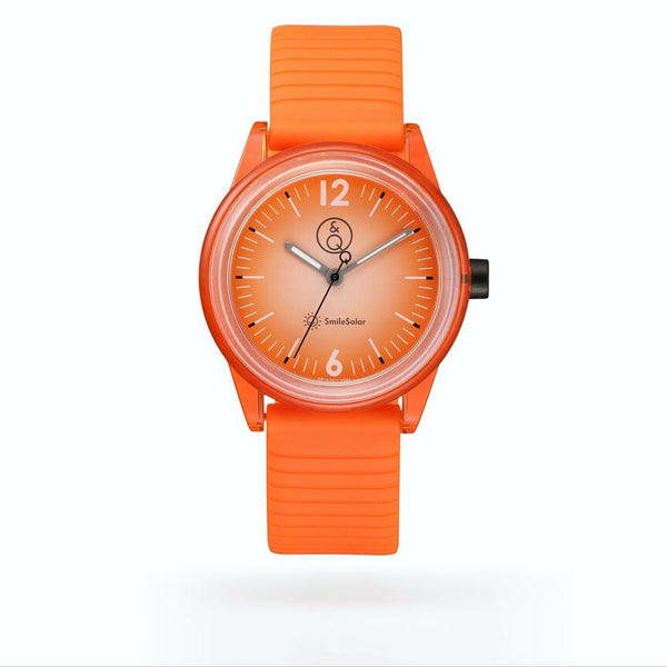 Q&q smile sale solar watch