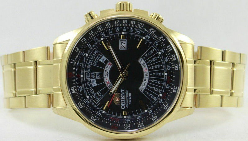 Orient Automatic 100M Wr Perpetual Calendar Feu07001Bx Mens Watch