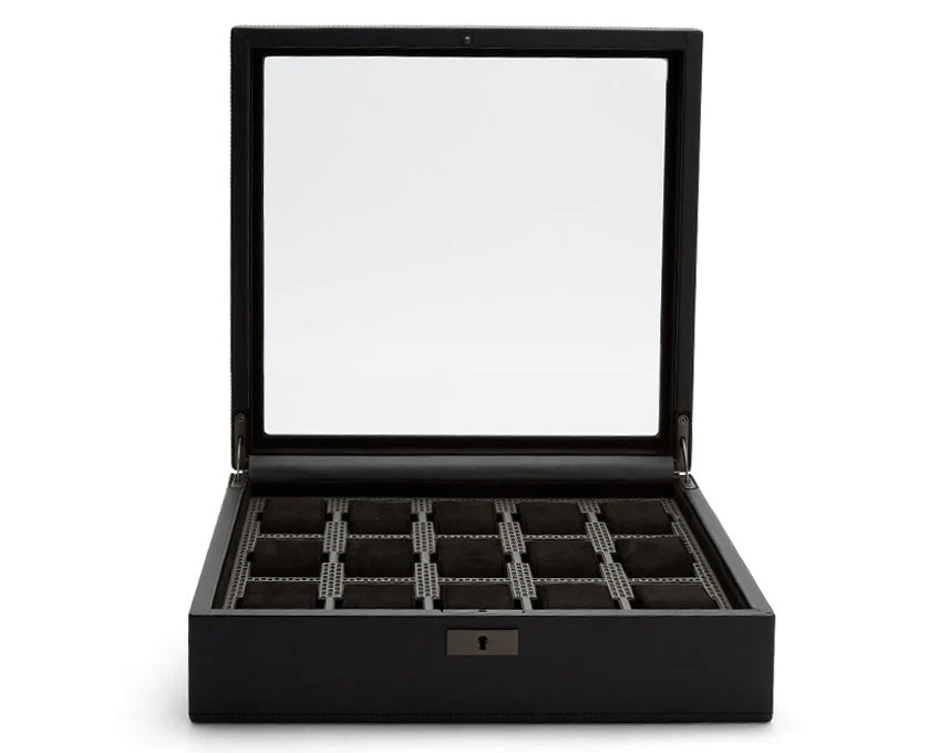 Wolf Axis 15 Piece Watch Box