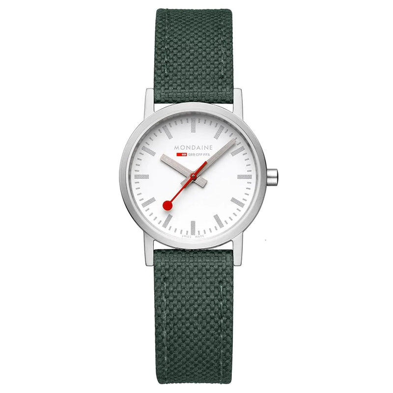 Mondaine Classic Modern Park Green Watch