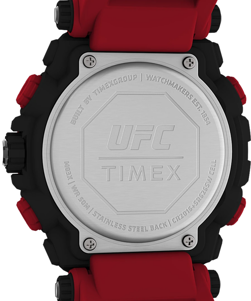 Timex UFC Impact 50mm Resin Strap Watch TW5M53000