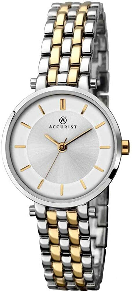 Accurist Classic Two Tone Stainless Steel Womens Watch