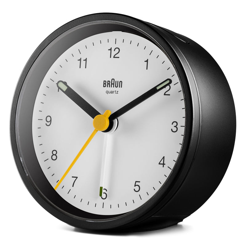 Braun Classic Analogue Alarm Clock White