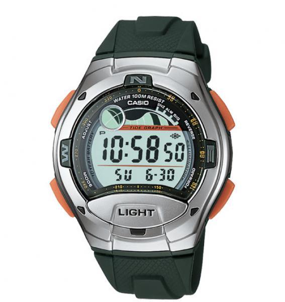 Casio Digital Sports Tide Graph Illuminator W-753-3Avdf W753-3Avdf Mens Watch